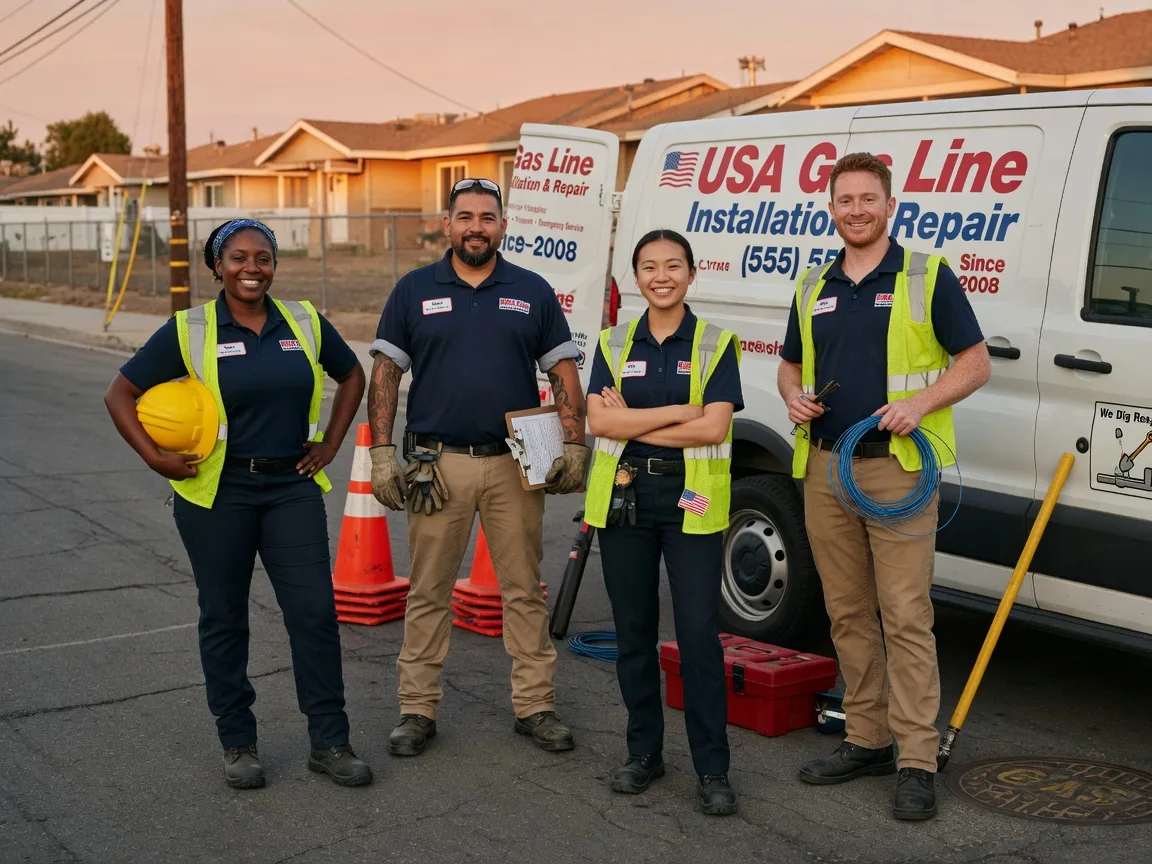 Gas Line Installation company in Donnellson, IL